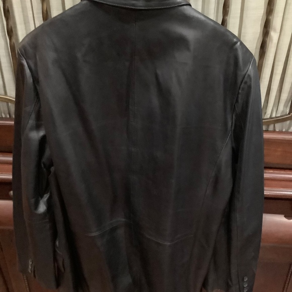 Men’s Jones New York 40R leather jacket - Picture 2 of 2